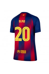 Barcelona Dani Olmo #20 Voetbaltruitje Thuis tenue Dames 2025-26 Korte Mouw